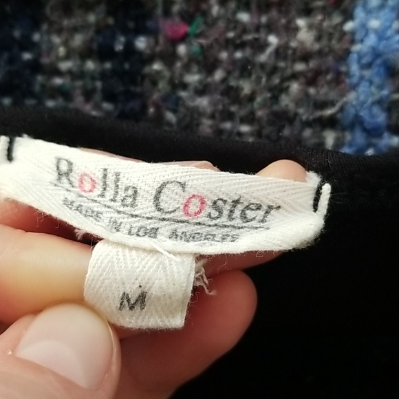 Black Maxi Dress with Sheer Waist line - Picture 4 of 4